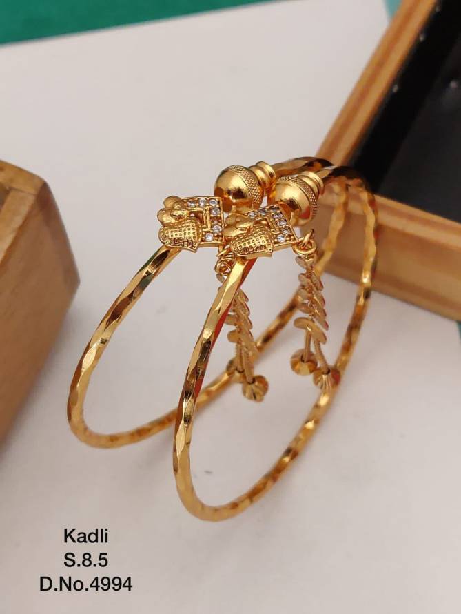 Accessories Brass 	Rose Gold Designer Kadli
